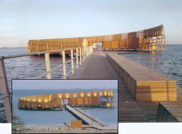 Badebroen er som et solur