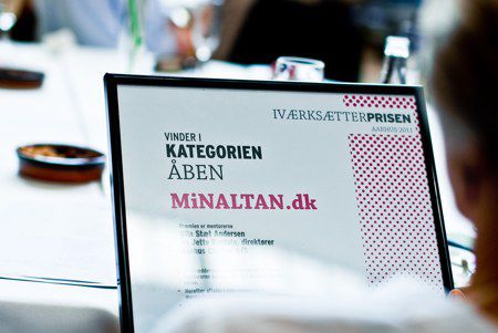 Minaltan.dk er Årets Iværksætter