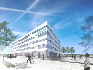 Siemens bygger nyt teknologi-domicil