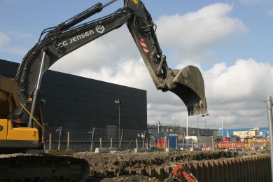Byggepladser til Metro Cityringen
