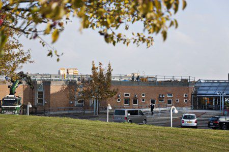 Slagelse Sygehus pakkes ind til vinteren