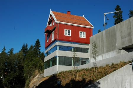 Holmenkollen station renser byluften