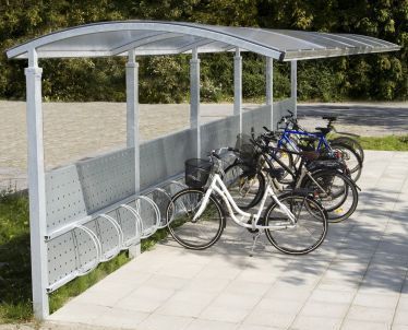 Små carporte til fremtidens cyklister