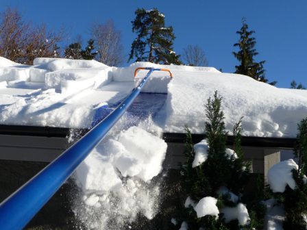 Snerydning på taget kan ikke blive nemmere