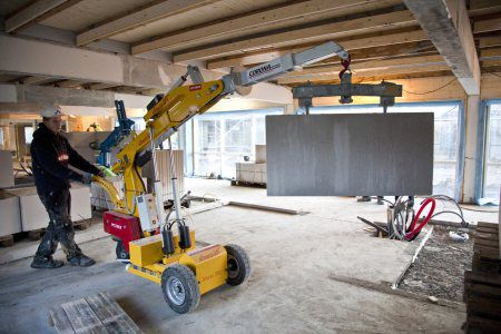 Bruger ombygget lift til specialopgave