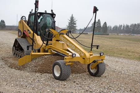 Chrois bygger grader med laser og ultralyd