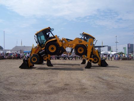 JCB-virtuoser viser sig frem
