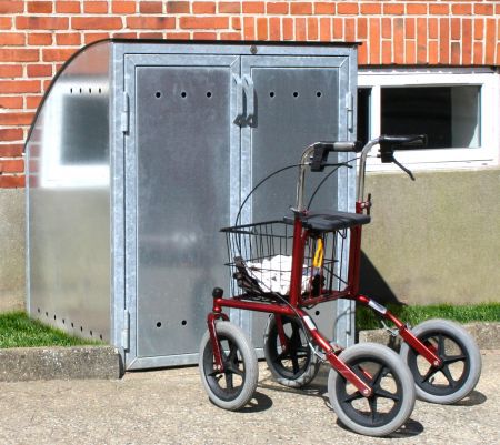 Ny garage kun til rollatoren