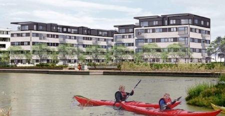 Bæredygtige boliger i ny eksklusiv bydel