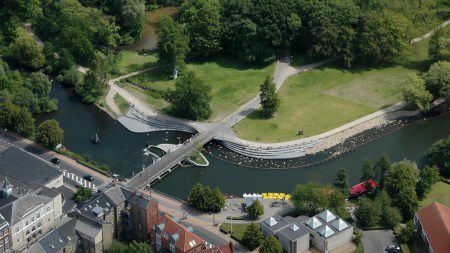 Kunstbygning vendes mod Odense Å