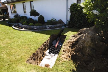 Installer selv regnvandsfaskinen