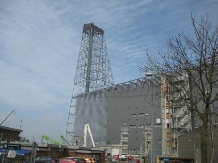 Roskildes nye Energitårn skyder i vejret