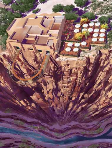 Glasbro over Grand Canyon
