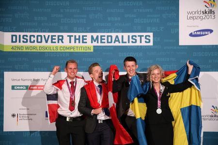 Sølv og bronze til Danmark ved VM i håndværk