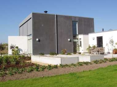 Villa helt i beton