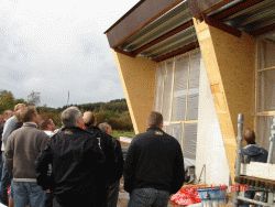 Aktive trælastfolk ser på passivhuse