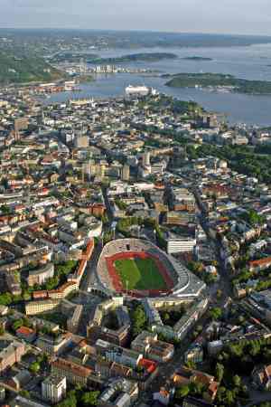 Danske aftryk på Bislett Stadion