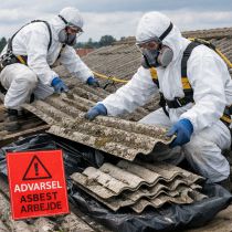 Ingen plan for privates fjernelse af asbesttage