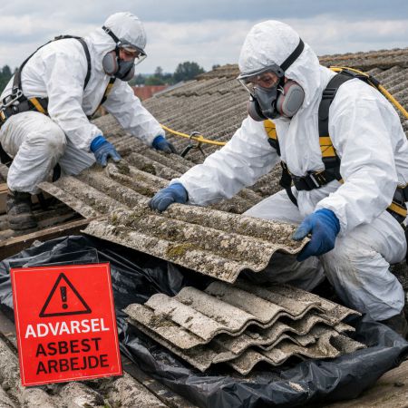 Ingen plan for privates fjernelse af asbesttage