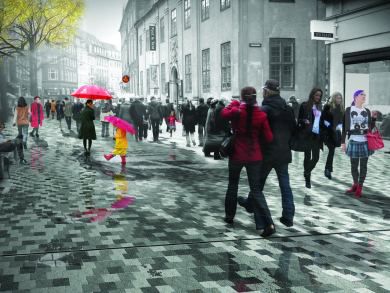 Tre mio. nye sten i Købmagergade