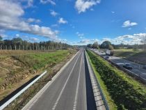 Første rul på den kommende Hillerødmotorvej