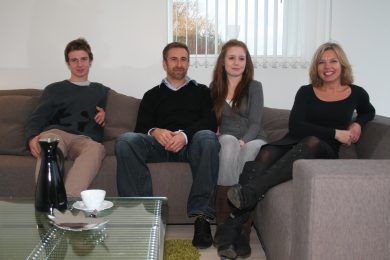 Stor dag for grøn familie