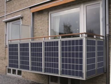 Solceller giver lys i pærerne
