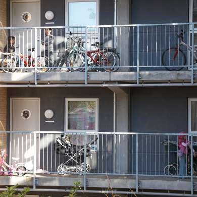 Ikke ghetto men multietnisk boligområde