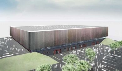 Bæredygtig håndbold-arena