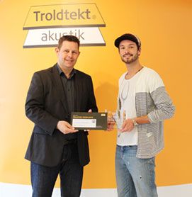 Talent får Troldtekt prisen for kreative bobler